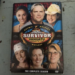Survivor Vanuatu The Complete Season DVD 2004   4 DISC SET--FREE SHIPPING !! - Picture 1 of 3