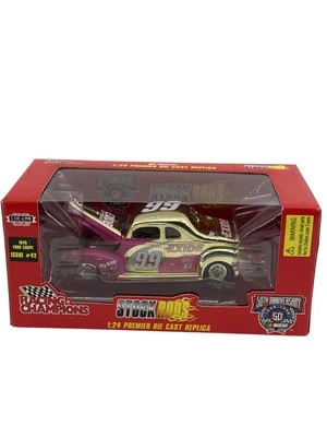 De colección Racing Champions Stock Rods 1:24 Die Cast 1940 Ford Cupé NASCAR EXIDE 9 Foto 1 de 4