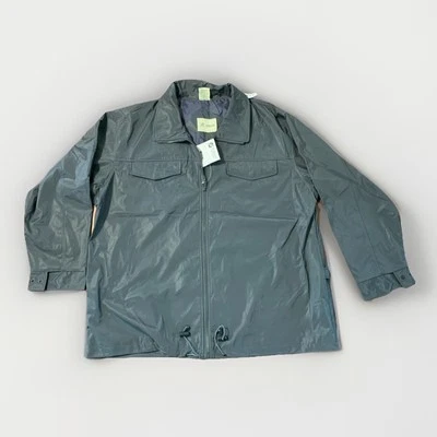 男式 Haband 夹克全新带标签尺寸 3X 高衬里雨衣厚 — 第 1/4 张图片