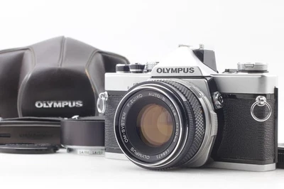 Prism Clear [MINT] Olympus OM-1 SLR 35mm Film Camera 50mm f/1.8 Lens From JAPAN - Image 1 of 4