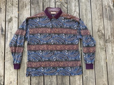 GUESS Classics Vintage Paisley Sweater - No Size Listed, appears to be an XL - Image 1 of 3