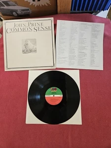 John Prine Common Sense Vinyl Record Atlantic 1975 VG/EX - Picture 1 of 3
