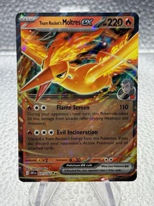 Team Rocket's Moltres ex 031/182 Destined Rivals Holo Double Rare Near Mint - Picture 1 of 2