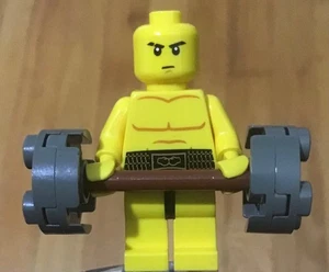 LEGO Weightlifter Bodybuilder Bodybuilding Gym Fitness Football Boxer Minifig - Picture 1 of 2