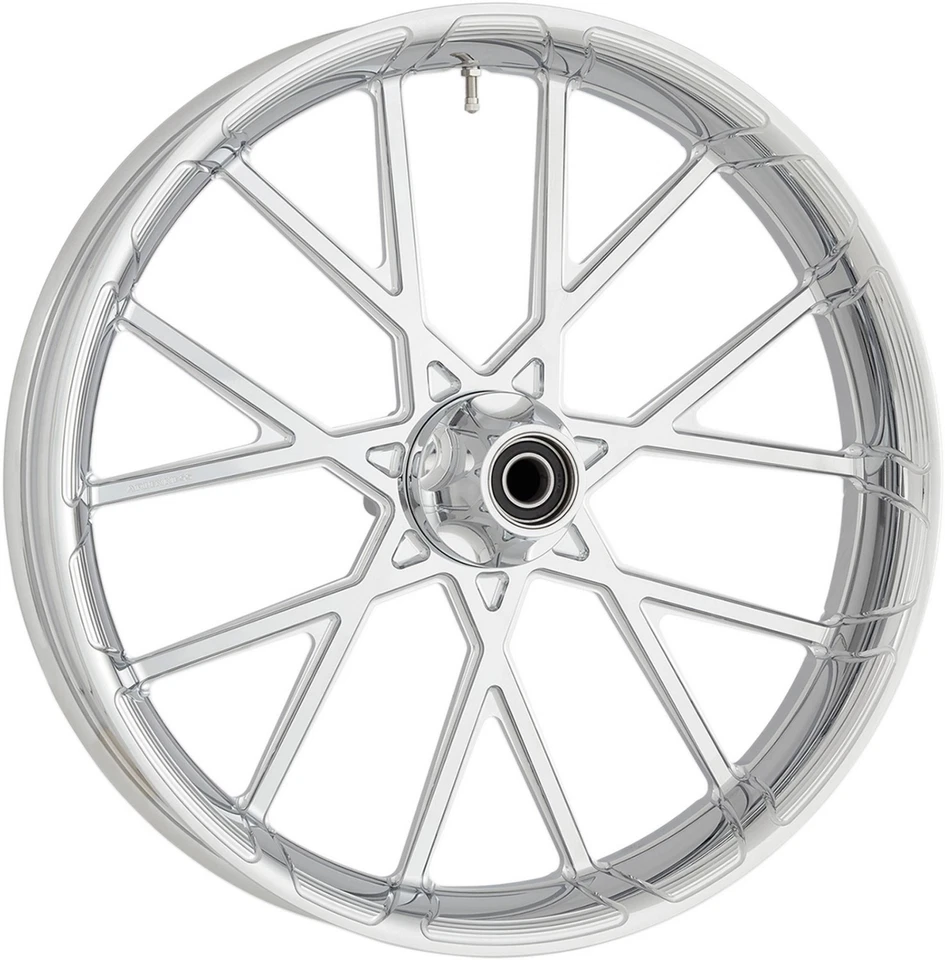 Arlen Ness 21" x 3.5" Procross Forged Chrome Front Wheel w/Hub (10102-204-6000) - Imagem 1 de 1