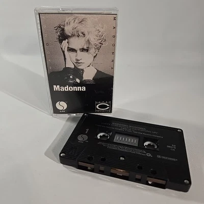 Madonna - First Album Original 1983 Warner Bros. Cassette Tape - Image 1 of 4
