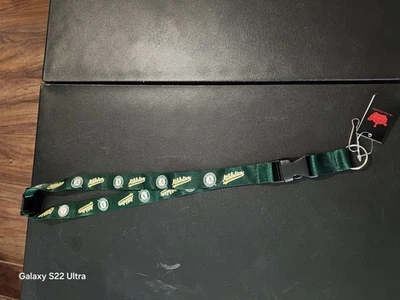 Oakland A's athletics Green Lanyard Brand New MLB - Image 1 of 4