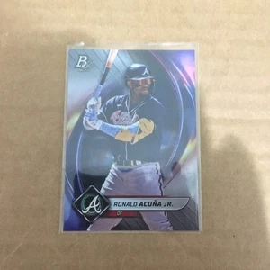 Bowman Platinum 2022 Ronald Acuña Jr. #30 Atlanta Braves - Imagen 1 de 2
