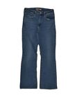 LEVI'S Womens 725 High Rise Bootcut Jeans W27 L26 Blue Cotton AE10