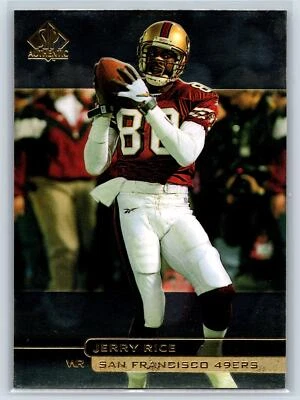 Jerry Rice 1998 SP Authentic San Francisco 49ers #113 - Image 1 of 2