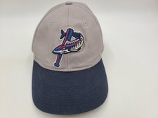 Youth Pensacola Blue Wahoos OC Sports Adjustable Hat Cap MiLB Baseball Gray Blue