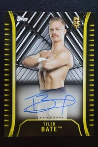 2018 Topps WWE NXT Autographs TYLER BATE - Picture 1 of 2
