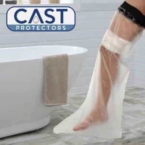 Waterproof Bandage Cast Protector for Above Knee Leg Dressings for Shower/Bath - Picture 1 of 8