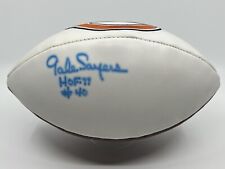 Gale Sayers Chicago Bears HOF Signed Autograph White Panel Football PSA DNA *7