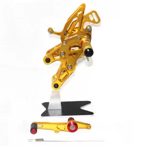 For BMW S1000R 2017 2018/ S1000RR 15-18 Rearsets Foot Pegs Rear set Foot Pedals - Picture 1 of 12