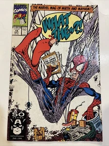 What The--?! #14 (MARVEL 1991) SPIDER-MAN COVER VF/FN - Picture 1 of 10