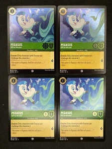 Pegasus Gift for Hercules x4 - Disney Lorcana Play Set - 84/204 - 2x Cold Foil - Picture 1 of 2