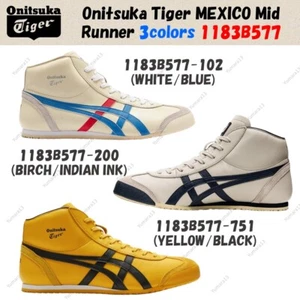 Onitsuka Tiger MEXICO Mid Runner 3colors 1183B577-102,200,751 Unisex Size - Picture 1 of 38
