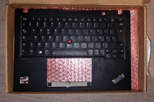 Lenovo ThinkPad X13 Gen 4 Palmrest Cover Keyboard AZERTY French Black - Photo 1/4