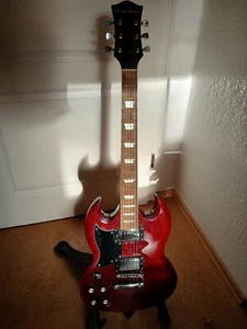 E-Gitarre Linkshänder Harley Benton mit viel Zubehör - Bild 1 von 6