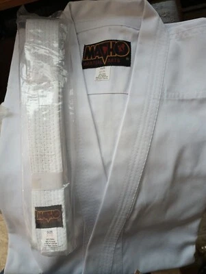 White Gi Top Only size 3 Poly/Cotton - Image 1 of 2