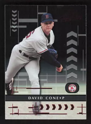 2001 Playoff Absolute Memorabilia #84 David Cone Boston Red Sox - Image 1 of 2