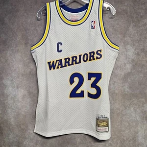 NWT Mitchell & Ness 1990 Golden State Warriors Mitch Richmond 23 Jersey M $135 - Picture 1 of 8