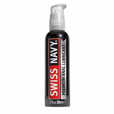 Swiss Navy Anal lubricant Premium Silicone based lube Personal glide 2 oz 59 ml