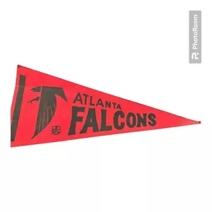 Vintage 1970's Atlanta Flacons Football Pennant 12" - Picture 1 of 2
