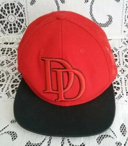 🎯Marvel DD Dare Devil Peak Baseball Cap Hat Adjustable one size - Picture 1 of 7