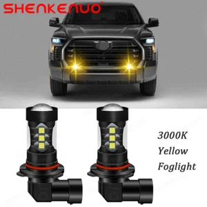 2x Yellow LED Fog Light Headlight Driving Bulbs Kit For Ford Explorer 2005-2019 - Picture 1 of 12
