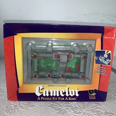 1999 Camelot Castle 3D Puzzle Fit For A King DaMert Co. Brain Teaser New OS - Image 1 of 4