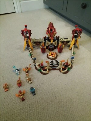 LEGO CHIMA FLYING PHOENIX FIRE TEMPLE 70146 COMPLETE WITH INSTRUCTIONS (#79) - Image 1 of 3