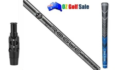 Aldila Rogue Silver 130 MSI Driver FW Shaft 60 /70 TR /TS /TX +Adaptor tip +Grip - image 1 of 4