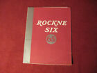 1932 Studebaker Rockne 65 Sales Brochure Booklet Catalog Old Original