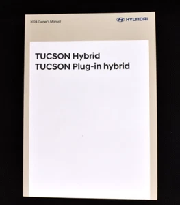 Manual del propietario híbrido Hyundai Tucson 2024 fabricante de equipos originales libro folleto de información del propietario - Imagen 1 de 1