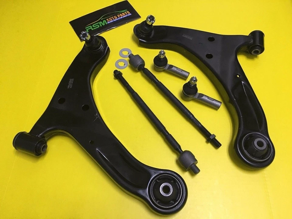 Grand Vitara 06-13 Control Arm Ball Joint Tie Rods & Rack End Set 6pcs - Image 1 of 1