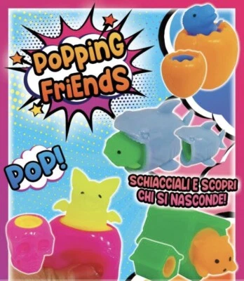 Palline sorpresa 100 pezzi Party Gusci Gadget Bambini  Distributori Giochi Popp - Immagine 1 di 2