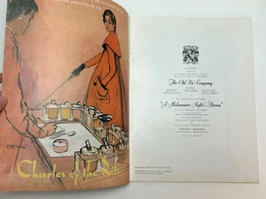 THE OLD VIC COMPANY Midsummer Nights Dream 1954 PLAYGOER PROGRAM Patrick Macnee - Bild 1 von 8