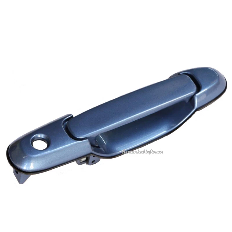Hd117 Outside Door Handle Front Right Denim Blue Pearl 8l9 98-03 Toyota Sienna