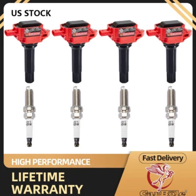 Paquete de bujías y bobinas de encendido UF724 2,5 L para Subaru Forester 2014-2016 Foto 1 de 4