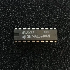(PKG of 5) SN74ALS240AN Octal Buffer/Driver with 3-State Outputs, PDIP-20, TI - Bild 1 von 2