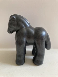 Vintage Fernando Botero Style / After ? Keramik Pferd Keramik Skulptur 14 cm - Bild 1 von 16