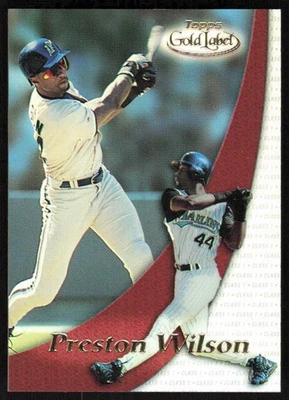 2000 Topps Gold Label Class 1 #44 Preston Wilson   - FREE SHIPPING - Image 1 of 2