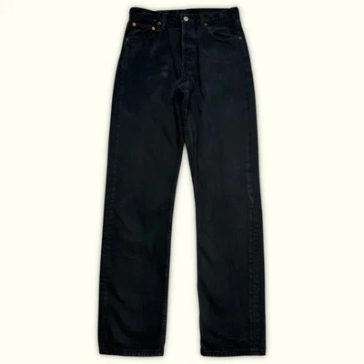 levi's Vaqueros W28/L32 Negro Bueno Hombres (s135) - Imagen 1 de 4