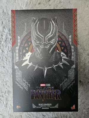 Figura de acción Hot Toys Marvel Black Panther traje original - MMS671 Foto 1 de 4