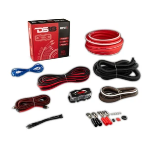 DS18 1/0 gauge Amp Kit Wire CCA Car Installation Amplifier Wiring Package - Picture 1 of 6