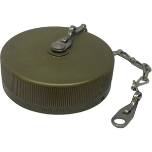 CA121003-12 Cannon ITT Circular Mil Spec Connector Cover Dust Cap - Picture 1 of 2