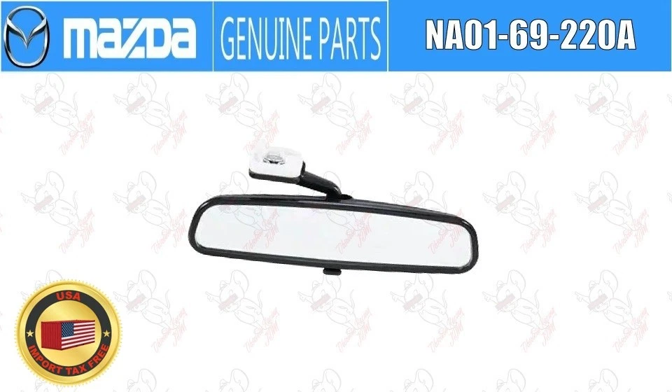 Espejo retrovisor Mazda OEM NA01-69-220A para Roadster Miata Foto 1 de 4