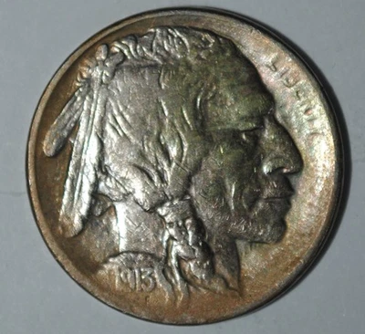 1913 S Buffalo Nickel  Type 1  {{{3720 - Image 1 of 3